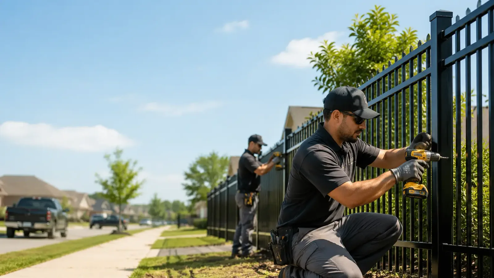 Metal Fence Installation in Haysville, KS